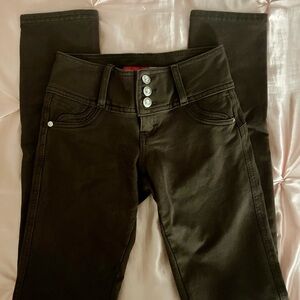 U-Turn Jeans XS Brown Pants